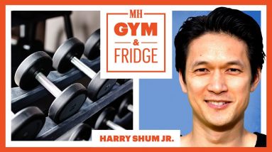 Harry Shum Jr. Shows His Home Gym & Fridge | Gym & Fridge | Men's Health