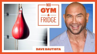 Dave Bautista Shows Off His Home Gym And Fridge | Gym & Fridge | Men's Health