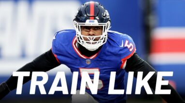 Giants Linebacker Kayvon Thibodeaux's Explosive NFL Workout | Train Like | Men's Health
