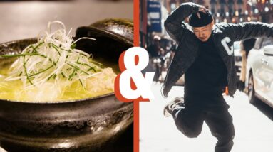 NYC Chef and Break-Dancer Shares His Healthy High-Protein Meal | Weights & Plates | Men's Health