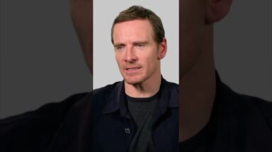 The Irish actor shows (mostly) no bias when it comes to what he puts in his mouth #michaelfassbender