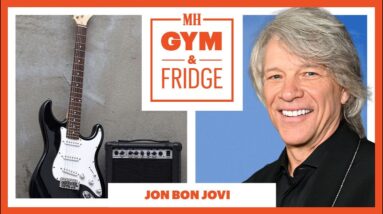 62-Year-Old Rock Icon Jon Bon Jovi Show Us His Gym & Fridge | Gym & Fridge | Men's Health