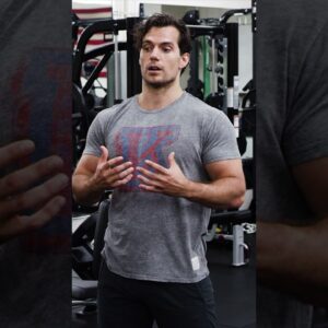 Muscular endurance of the shoulders is really important to Henry Cavill